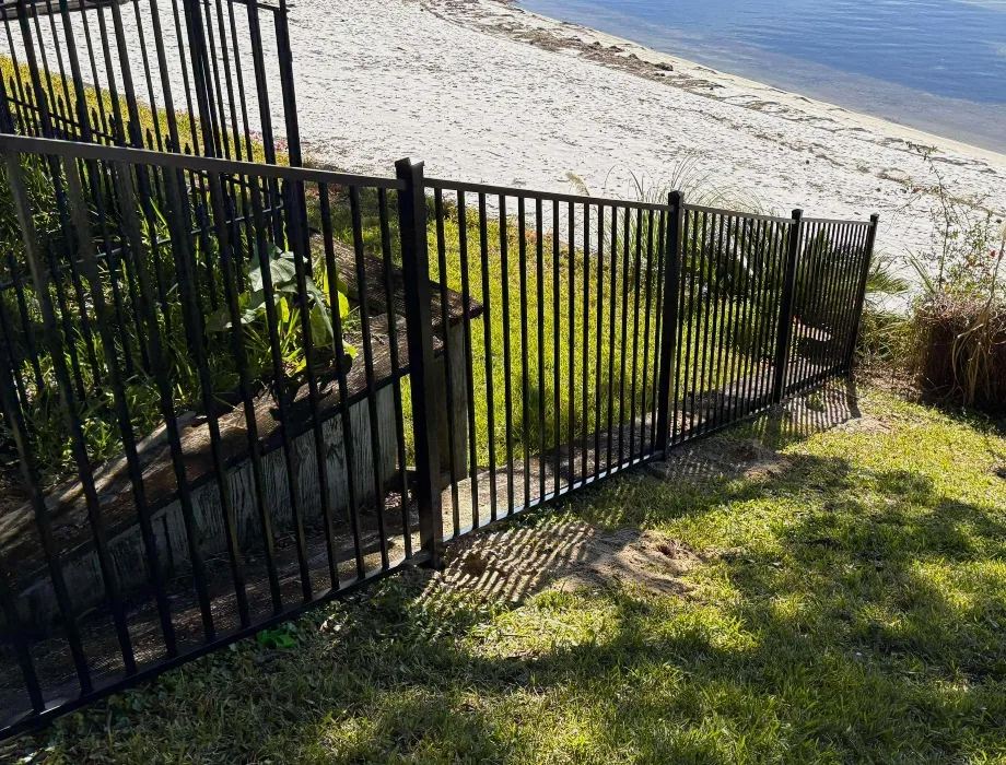 Black Aluminum Decorative Fence