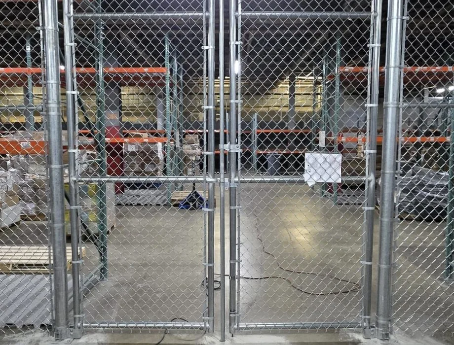 Indoor Warehouse Chain Link Partition