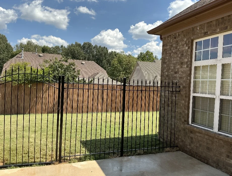 6'H Wrought Iron Fence