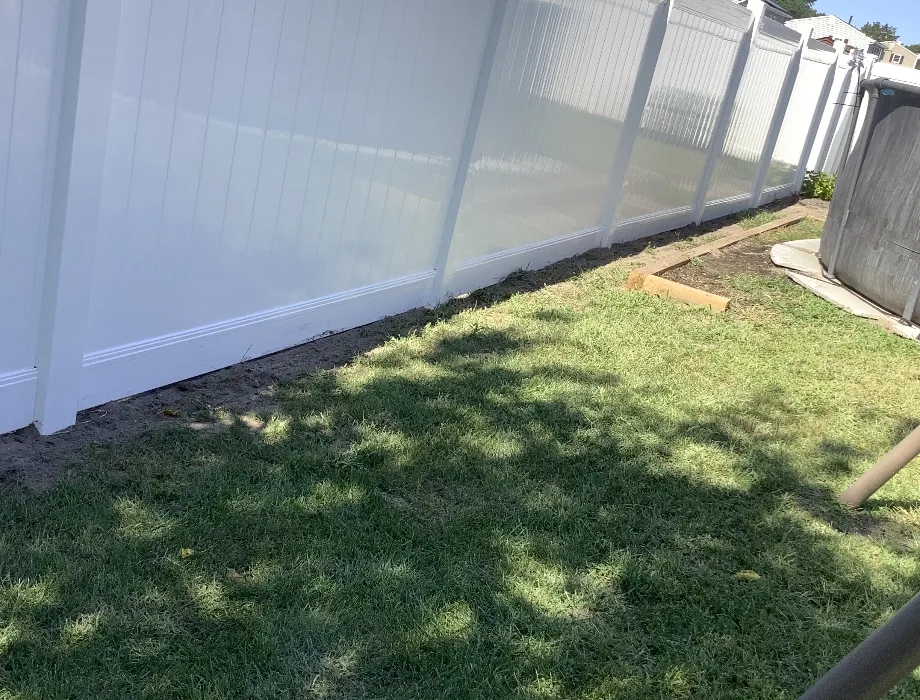 Vinyl Fence