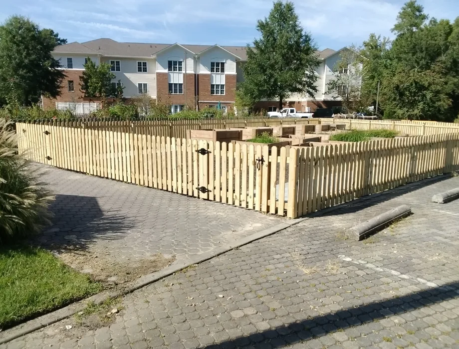 4ft Wood Picket Fence