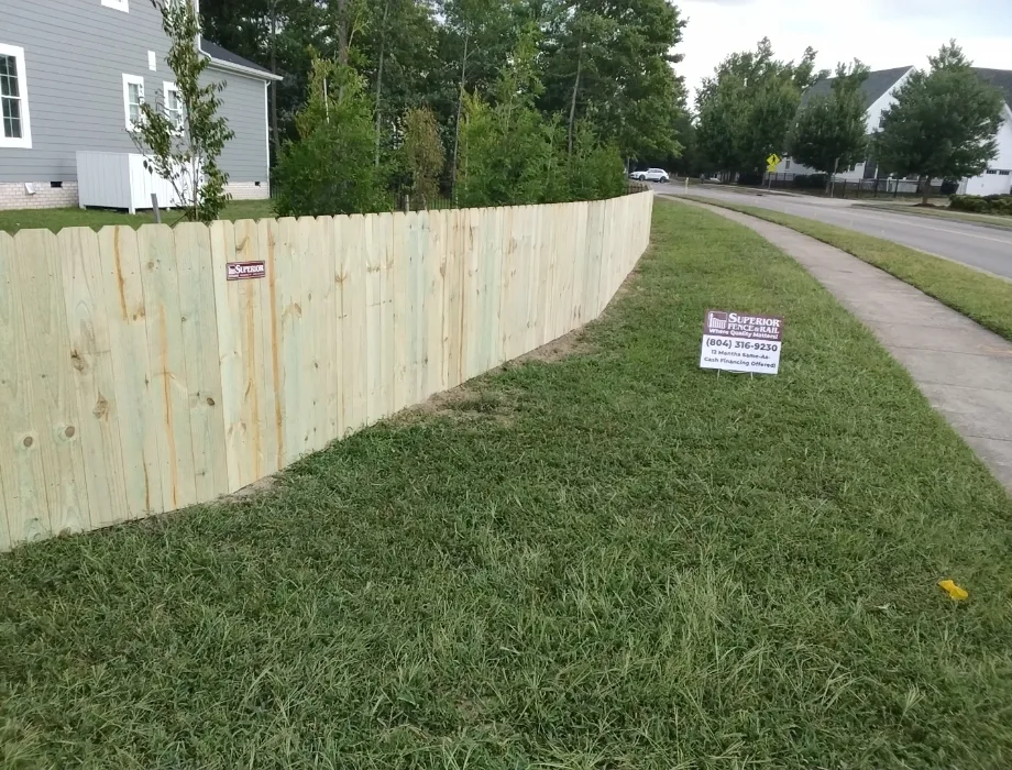 4ft Wood Dogear Fence
