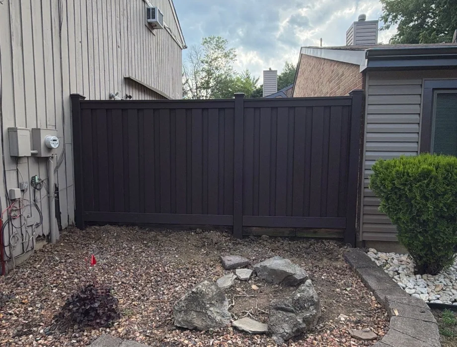 6'H Woodland Brown Trex Seclusions Woodland Brown Trex Fence