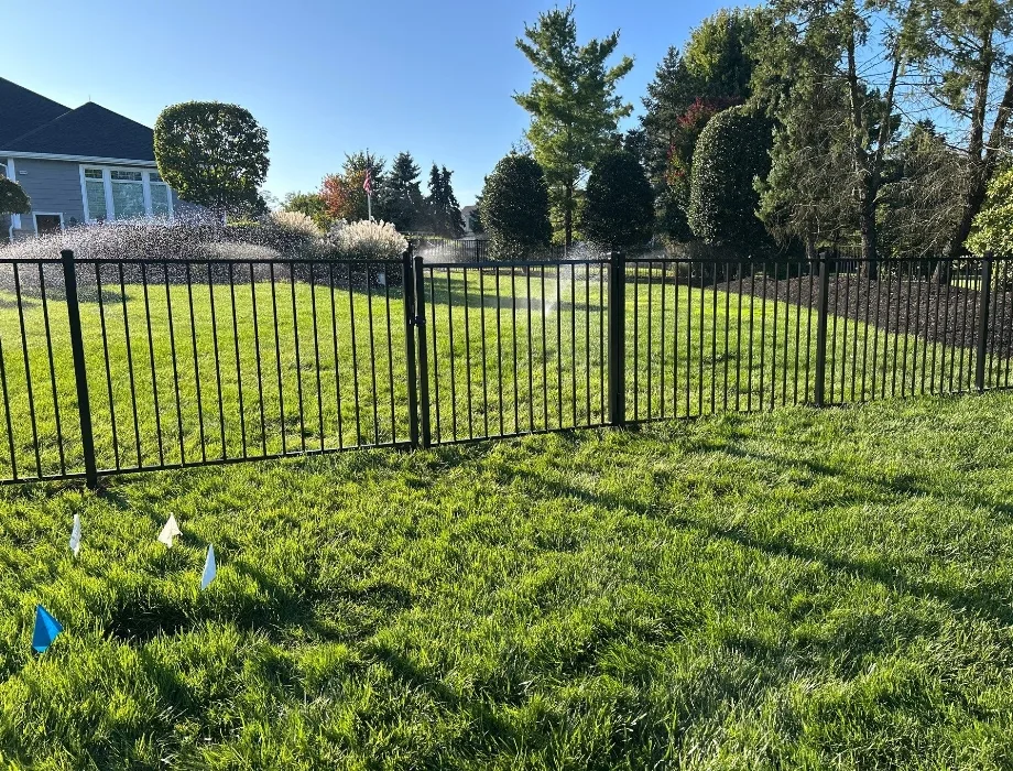 Black Aluminum Fence