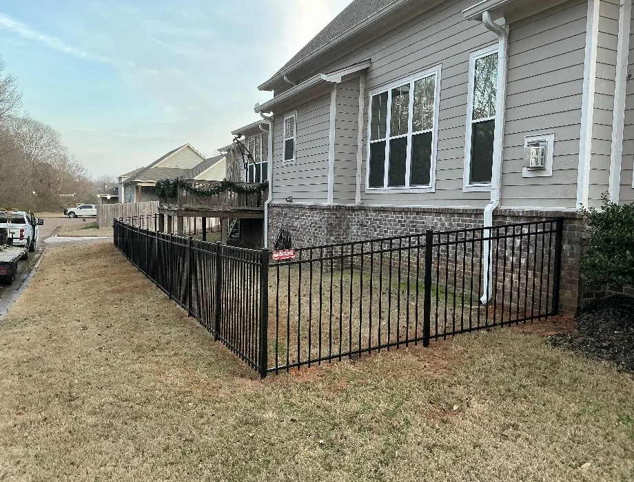 Black Aluminum Fence