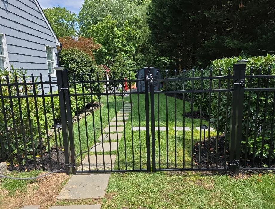 Black Aluminum Fence