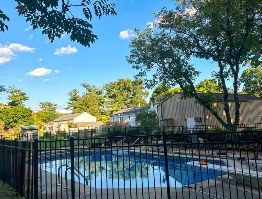 Black Aluminum Pool Fence