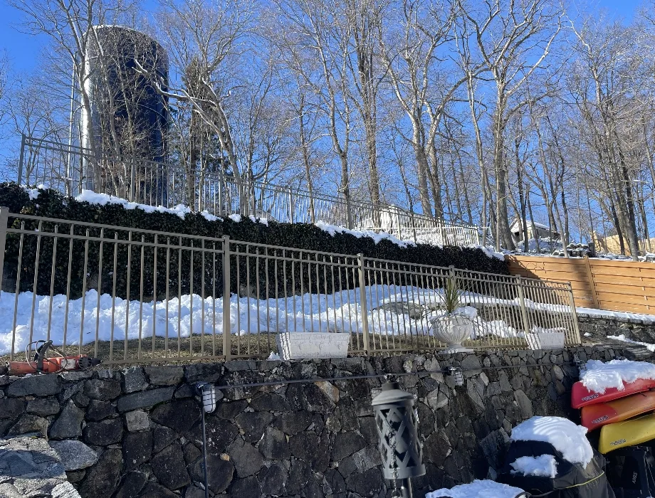 Black Aluminum Fence