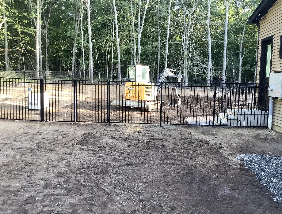 Black Aluminum Fence