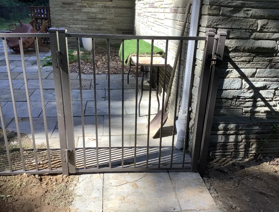 Black Aluminum Fence