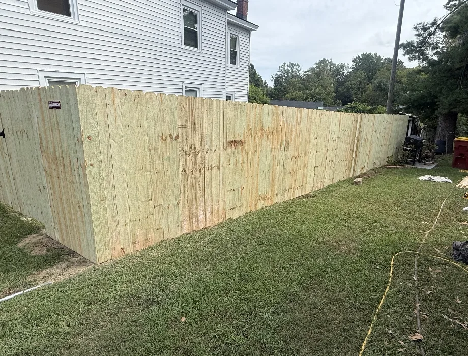 6ft wood privacy