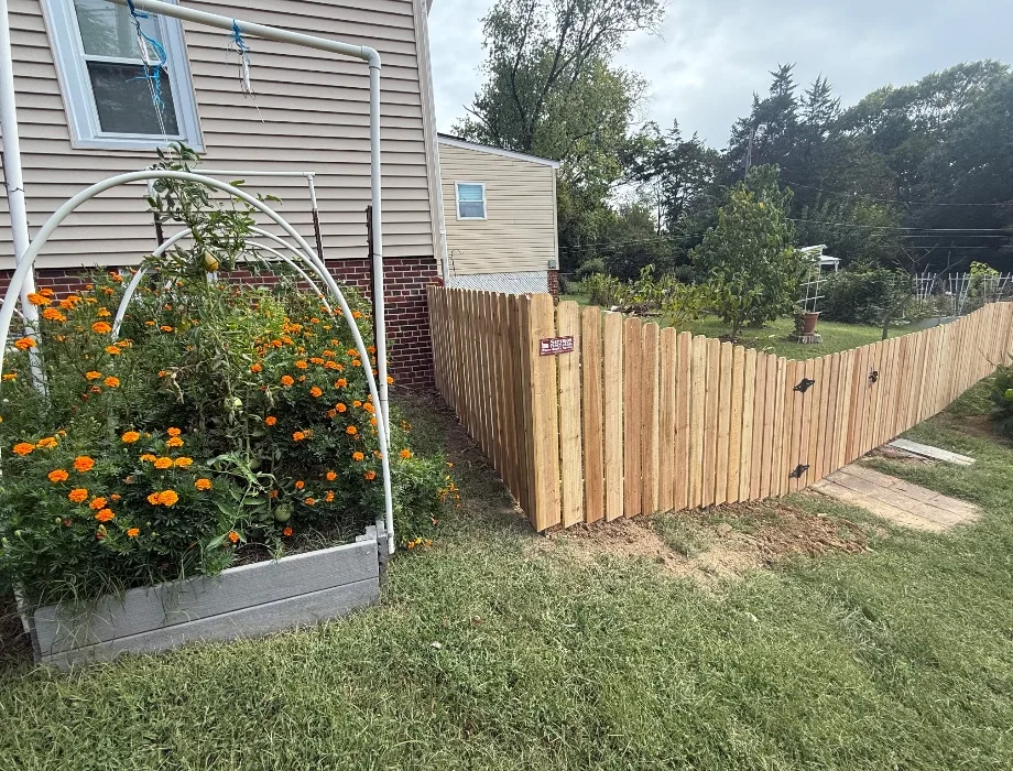 Cedar Semi-Privacy Fence
