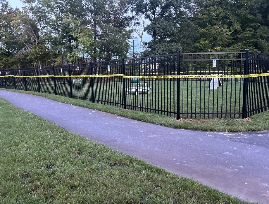 Black Aluminum Fence