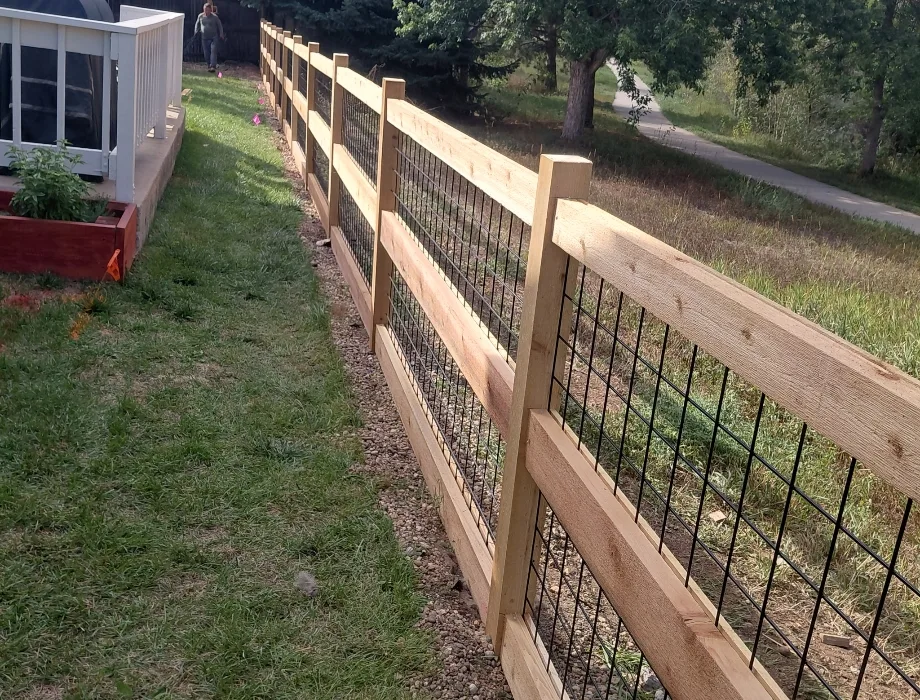 Ranch Rail Cedar Fence