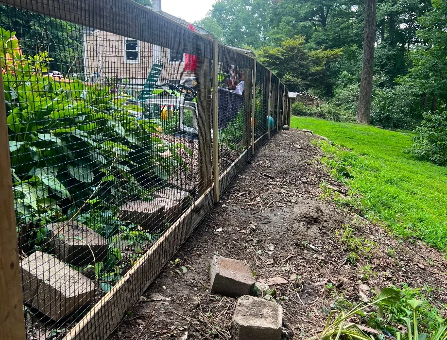 4'H Field Fence-Black Pipe (10'OC) 4' High Field Fence