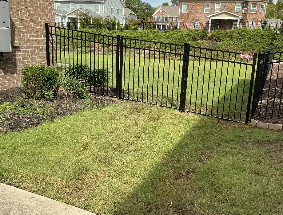 Black Aluminum Fence