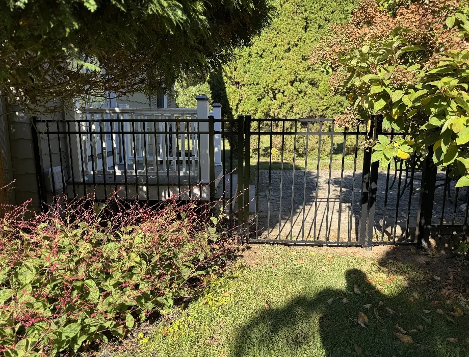Black Aluminum Fence